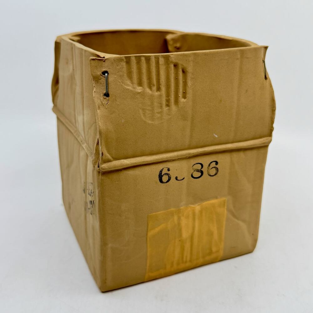 Vintage 80's Michael Harvey Cardboard Box Vase